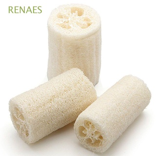renaes 3 piezas esponja de ducha esponja de baño esponja masaje esponja accesorios exfoliante corporal spa ducha masaje loofah
