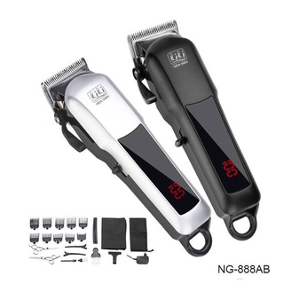 Wmark NG-888 afeitadora eléctrica Clipper eléctrico cortador de pelo aceite Clipper de pelo de los hombres LCD eléctrico Clipper de pelo