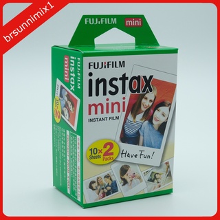 Brsunnimix1 Mini Película blanca con 20 hojas Para cámara instantánea Fuji Instax (1)