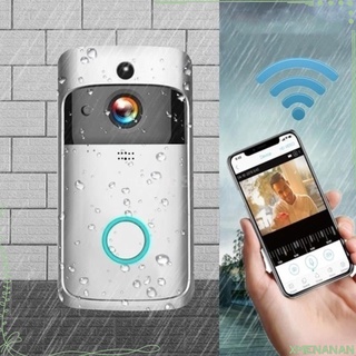 Inalmbrico WiFi Video Timbre 2 Vas Talk Chime Cmara De Seguridad 1080P AU Negro (5)