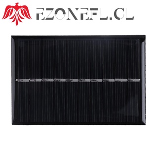 ezonefl 0.6w 5v panel solar estándar epoxi policristalino de silicona carga de la batería (6)