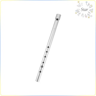 Flauta Portátil De aluminio con 6 agujeros Para principiantes