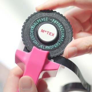 Winzge MOTEX Fabricante De Etiquetas Etiqueta De Mano Impresora DIY Cinta Diario Decoración 3d Pegatina Coreana Papelería (2)