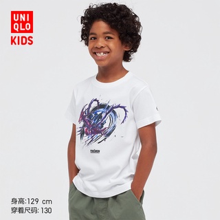 Nuevo UNIQLO niños/niños/niñas (UT) Pok é mon camiseta impresa (manga corta baokemeng) 43815