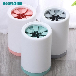 【ITU】Outdoor portable pet dog paw cleaner cup soft silicone foot washer clean dog paw