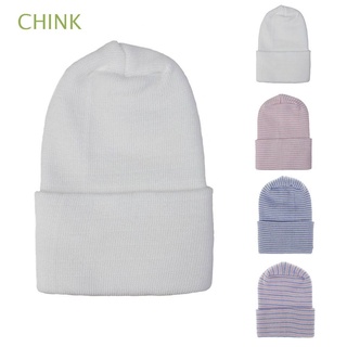 CHINK Outdoor Baby Boy Girl Hat Cotton Beanie Hat Infant Striped Fetal Hat Nursery Cap Headwrap Soft Toddler Kids Newborn Hospital Cap/Multicolor