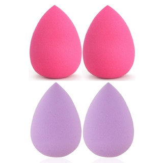 4 Uds esponja cosmética Puff cosméticos Puff base en polvo Blush Blender accesorios de maquillaje herramienta belleza huevo (2)