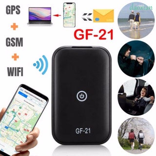 Daoxian Control de voz grabación en tiempo Real Mini GPS localización seguimiento Anti-pérdida GF21 localizador GPS Tracker/Multicolor