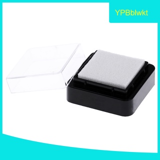 10pcs 3.3x3.3cm sin color almohadilla de tinta de importación de esponja diy sello de tinta almohadilla de papelería