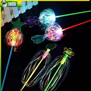 Divertido juguete Mágico Espumante eje varita increíble Girar Colorido Forma De burbuja Vara brillo juguetes Para niños niños regalos 9.9 Flash Venda
