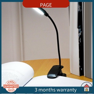 [PG] Lámpara de mesa de aprendizaje ajustable con Clip de luz de lectura (9)
