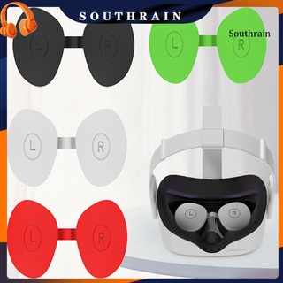 southrain cubierta protectora antiarañazos a prueba de polvo resistente al desgaste vr auriculares almohadilla protectora para oculus quest 2