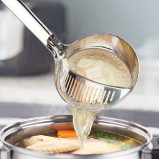 plata de acero inoxidable extraíble filtro caliente olla sopa cuchara colador filtro cuchara