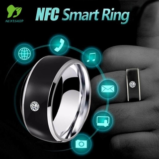 NEXTSHOP Fashion NFC Anillo De Dedo Multifuncional Smart Wearable Conectar Nuevo Impermeable Android Equipo De Teléfono Tecnología Inteligente/Multicolor (1)