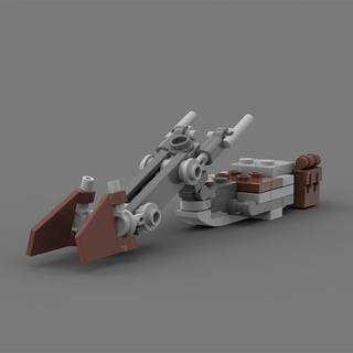 [Disponible En Inventario] Star wars MOC hoverbike BuildMOC blocks Película Modelo Juguetes Ladrillos Compatible LEGO Set (2)