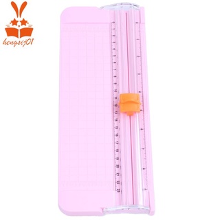 jielisi 9090 mini cortador de papel pequeño cortador de papel corte color: rosa