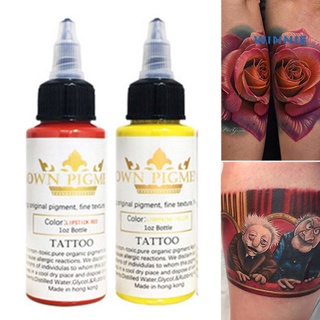[winnie] 30 ml 14 colores maquillaje ceja labio tatuaje tinta pigmento cuerpo arte pintura suministros