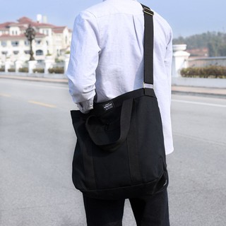 Tamanho Grande Saco De Mão Tote bag Sling bag Para Homens Moda Casual Bolsa De Ombro Saco Crossbody Saco Do Mensageiro Preto (1)