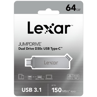 Lexar Jumpdrive D30c 64Gb USB 3.1 OTG Flash Drive
