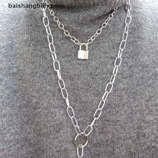 babl - gargantilla unisex de doble capa con colgante de plata, diseño de joyería, regalo