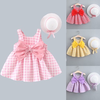 Conjunto De ropa De Princesa con lazo estampado De moño para niñas/bebés/bebés