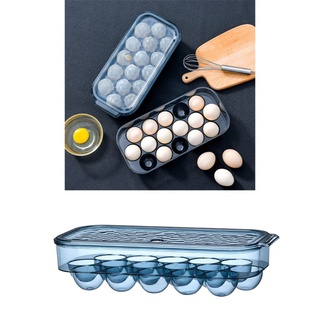 doris* caja de almacenamiento de huevos para refrigerador de 16 rejillas con tapa de cocina frescura separada nevera huevo titular de ahorro de alimentos bandeja