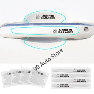 8pcs/set Car Door Bowl TPU Transparent Anti Scratch Sticker Auto Handle Waterproof Protective Film for MG ZS HS MG3 MG5