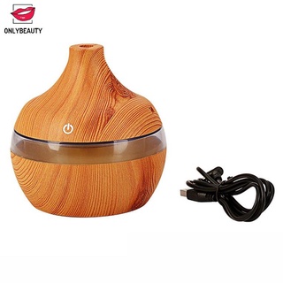 Wood-grain Ultra Quiet Cool Mist Humidifier 300ml Essential (1)