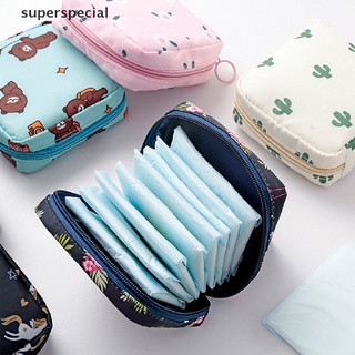 cial Trendy Cute Pure Cotton Cloth Menstual Pad Period Sanitary Napkin Storage Bag n (7)