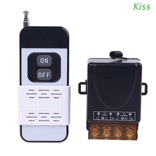 Kiss Smart 433mhz Ac85-250V 1ch transmisor/Receptor de control Remoto