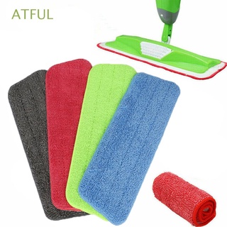 atful - almohadillas de repuesto para limpieza de tela de microfibra, diseño plano húmedo y seco