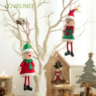LOVELINEE Fashion Xmas Tree New Year Pendant Christmas New Cute Home Decor Angel Elf Doll