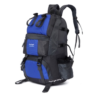 50L al aire libre senderismo mochila impermeable Nylon viaje montaña Trekking Camping escalada bolsa de deporte (7)