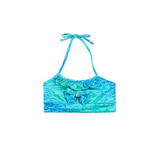 Niña sirena traje De baño Estilo Azul niños bikini fiesta De cumpleaños Cosplay Piscina Swimwear (2)