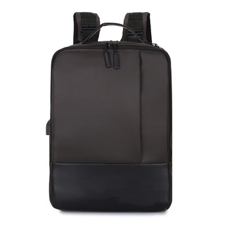 los hombres de la computadora mochila bolsa de hombro portátil de tres usos de negocios bolsa de estudiante bolsa de viaje impermeable maletín portátil