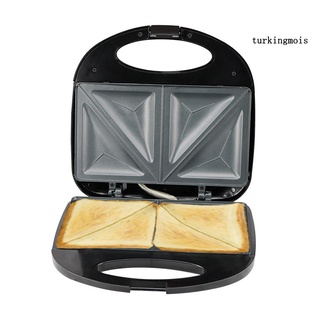 Turk - sandwichera eléctrica para parrilla, pan, tostadora, desayuno, antiadherente (8)