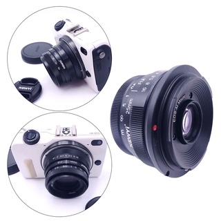 25mm f1.8 enfoque manual lente fijo micro cámaras gran angular lente compacto
