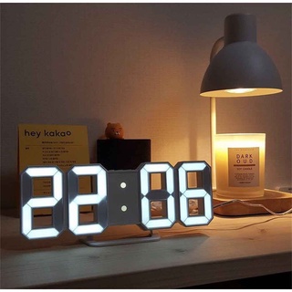 simple led digital reloj 3d luminoso reloj de pared decoración nórdica coreana viento usb pared estéreo reloj despertador electrónico chica corazón reloj digital estudiante escritorio