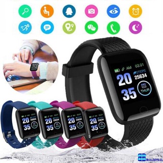 Bullyseye-cl 116 plus smart watch bluetooth impermeable sport watch smartwatch monitor de frequência cardíaca android ios