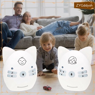 2.4Ghz Wireless Baby Cry Detector Infant Digital Audio Two Way Talk UK Plug