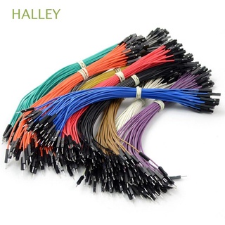 HALLEY 30 Pcs Dupont Cable Male To Female Breadboard Jumper Wire DIY Electronic Kit 2.54mm Female To Female Male To Male 20cm Connector