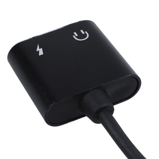 Adaptador de Audio Aux tipo C adaptador de Audio USB tipo C a mm adaptador jack para auriculares Xiaomi Mi 6 Huawei sin jack (negro) (9)