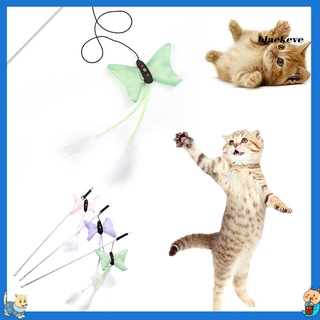 bl-pet gato gatito teaser mariposa juego palo varilla varita rasguños juguete interactivo