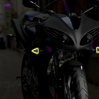 sun alta eficiencia intermitentes 2pcs 12v motocicleta señal de giro luz indicadora