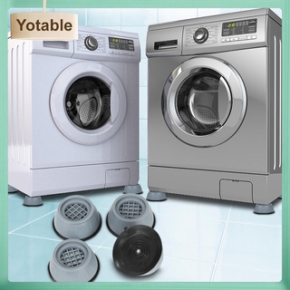 4 piezas de almohadilla antideslizante para lavadora, antivibración, para cocina, baño