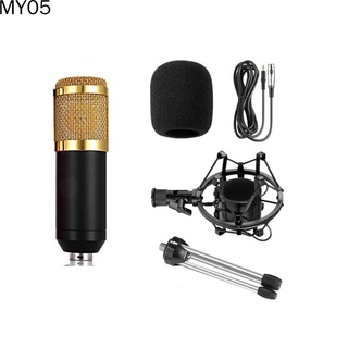 m5- bm800 micrófono de condensador profesional estudio de grabación vocal kit de soporte