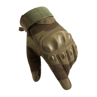 2021 hombres mujeres guantes tácticos ejército militar combate Airsoft al aire libre escalada tiro Paintball dedo completo guante de ciclismo (7)
