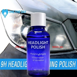 9h dureza Auto faro de coche Len restaurador reparación polaco líquido kit de limpieza B1Z3