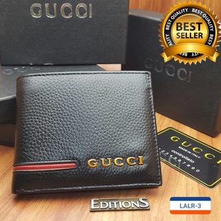Gucci LALR 3 nuevas ediciones de los hombres de cuero cartera de los hombres de la última Premium cartera Te (1)