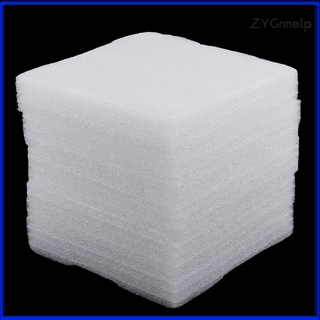 5 piezas de almohadilla de espuma para fieltro de lana, color blanco, 15 x 20 cm